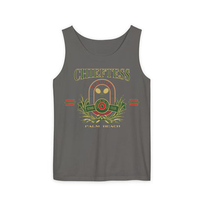 Chieftess Tennis Club Garment-Dyed Tank Top