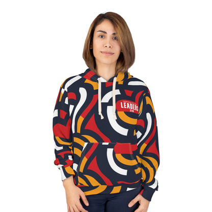 Colorful Abstract Leaders Unisex Pullover Hoodie