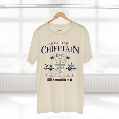 Chieftain Sailing T-Shirt — Le Capitaine Nautical Crew Tee
