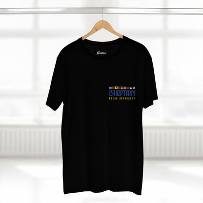 Chieftain Sailing Tee — Captain of the Ship Nautical Graphic T‑Shirt