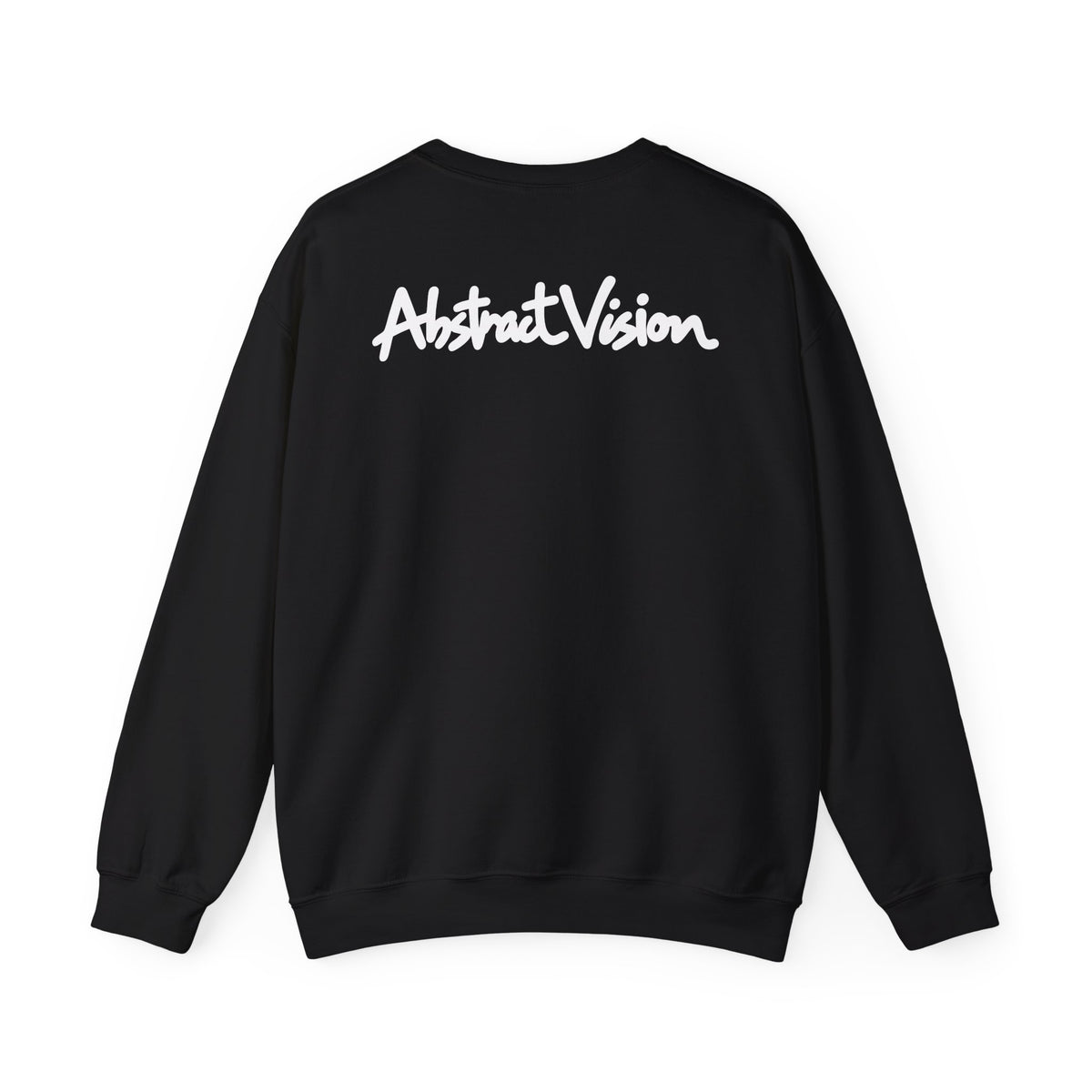 Abstract Vision Graphic Crewneck Sweatshirt