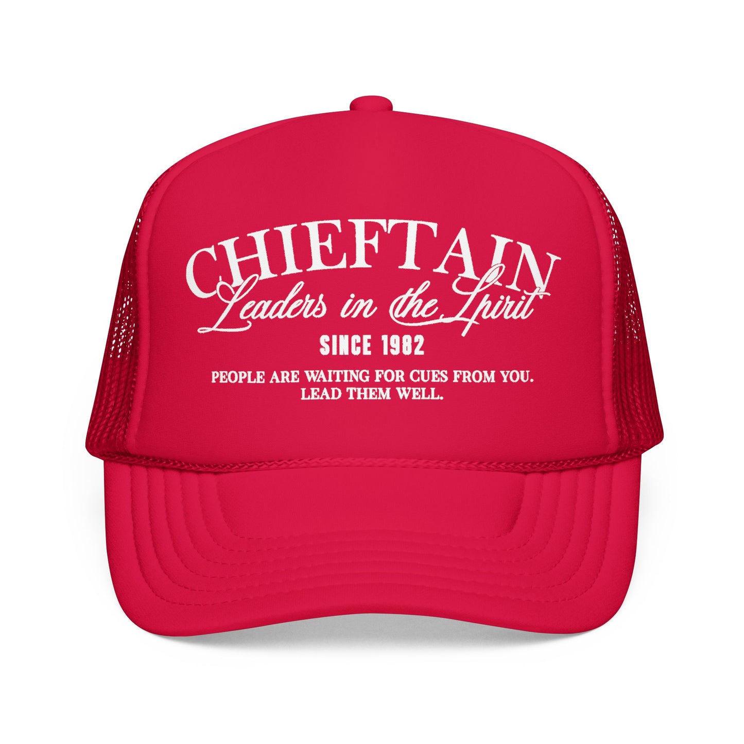 Chieftain Trucker Hat – "Lead Them Well