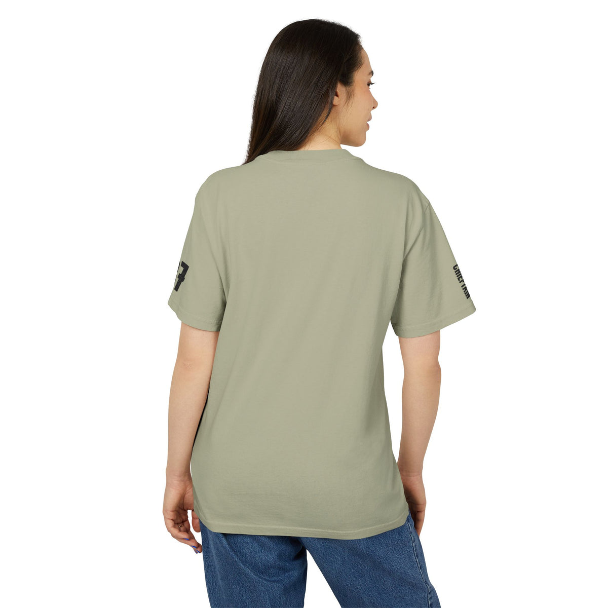 Feather Logo Tee - Minimal Vintage Graphic T-Shirt