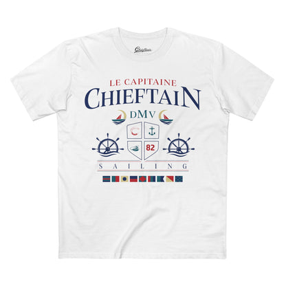 Chieftain Sailing T-Shirt — Le Capitaine Nautical Crew Tee