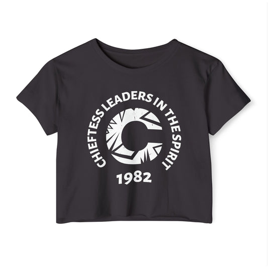Crop Top — "Chieftess Leaders in the Spirit 1982" Festival Graphic