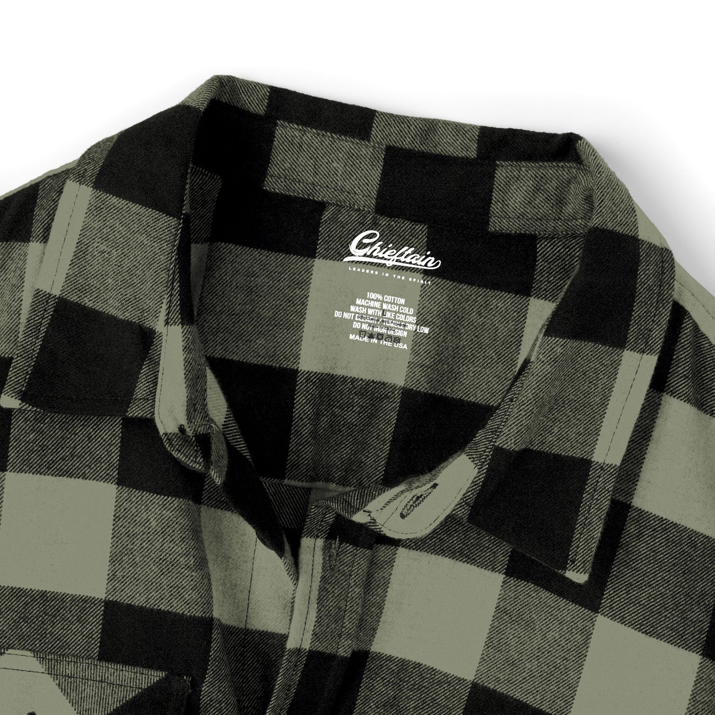 Chieftain Unisex Flannel Shirt - Leaders in the Spirit - Cozy Layer for Fall and Winter