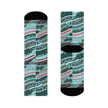 Crew  Abstract Leader Sock