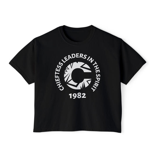 Chieftess Leaders In The Spirit 1982 Boxy Tee
