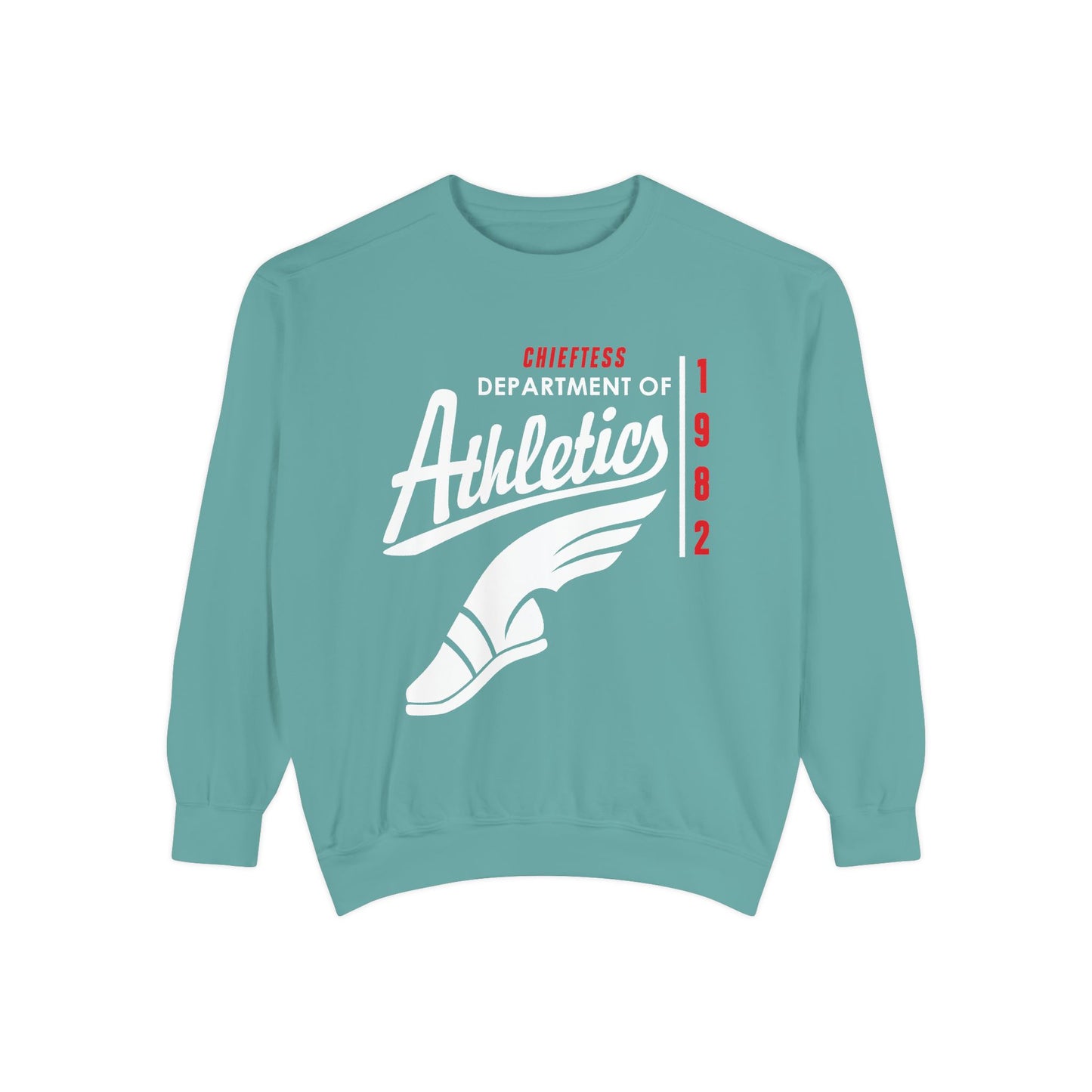 Vintage Chieftess  Athletics Unisex Sweatshirt - Department of Athletics 1982