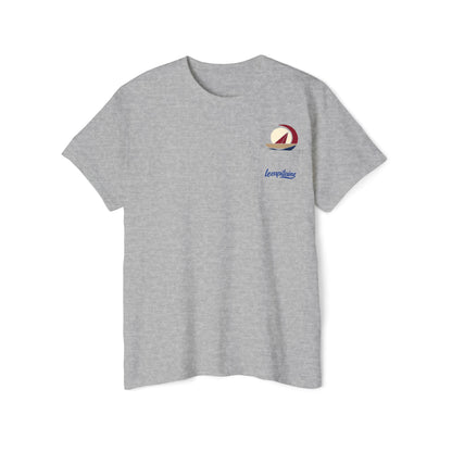 Pocket Tee — Retro Sailboat Pocket Logo T‑Shirt