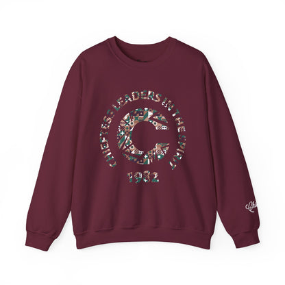 Chieftess pattern Heavy Blend™ Crewneck Sweatshirt