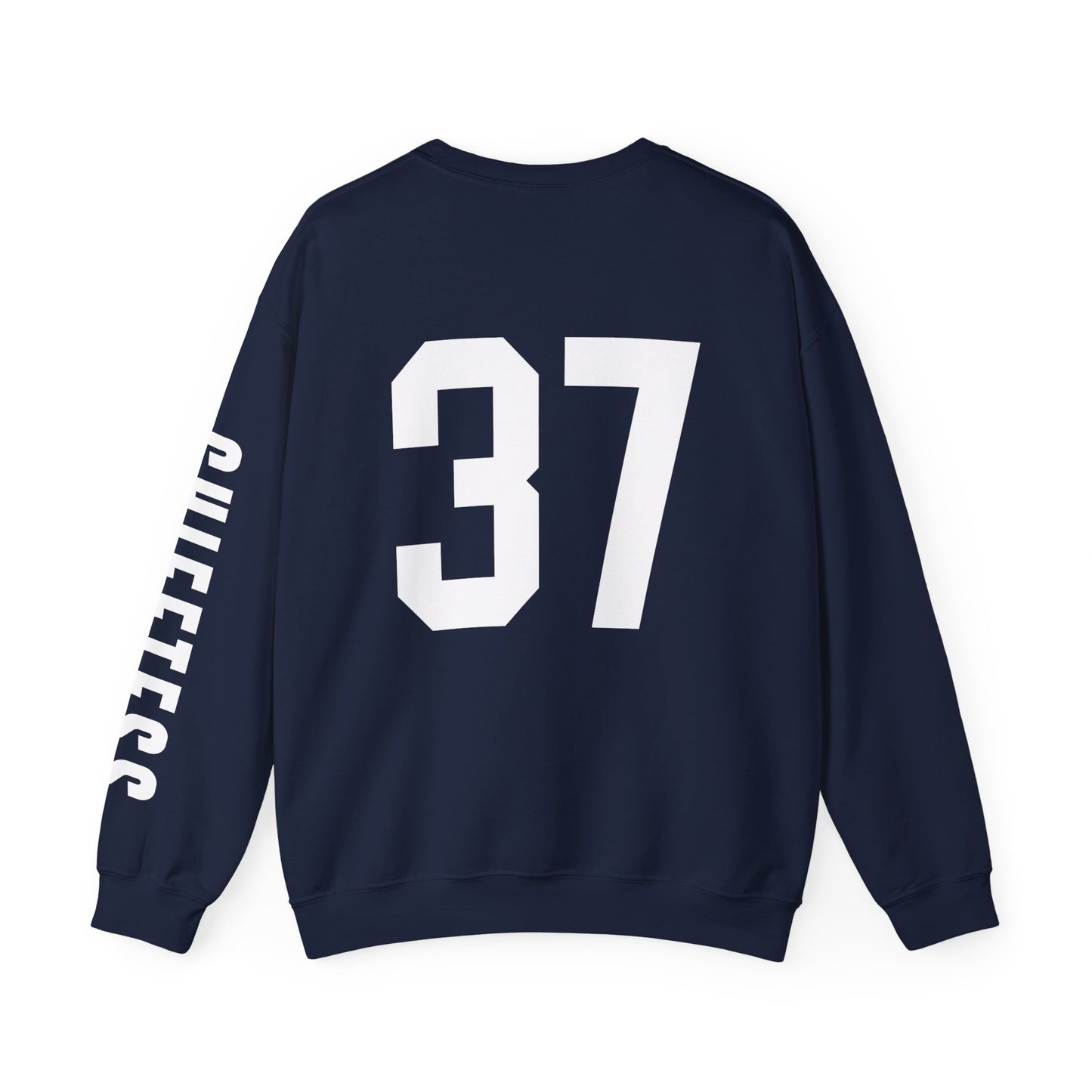 Chieftess Crewneck Sweatshirt — Bold Red Collegiate Graphic