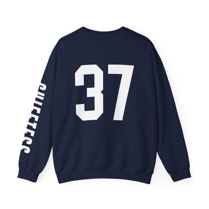 Chieftess Crewneck Sweatshirt — Bold Red Collegiate Graphic