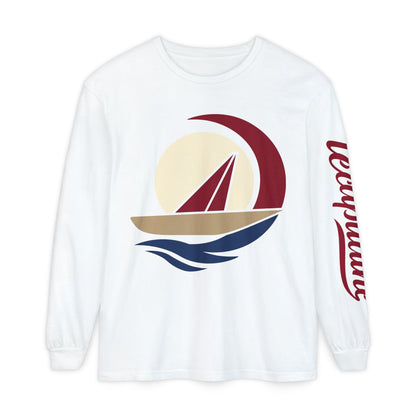 Sailboat Sunset Long Sleeve Tee
