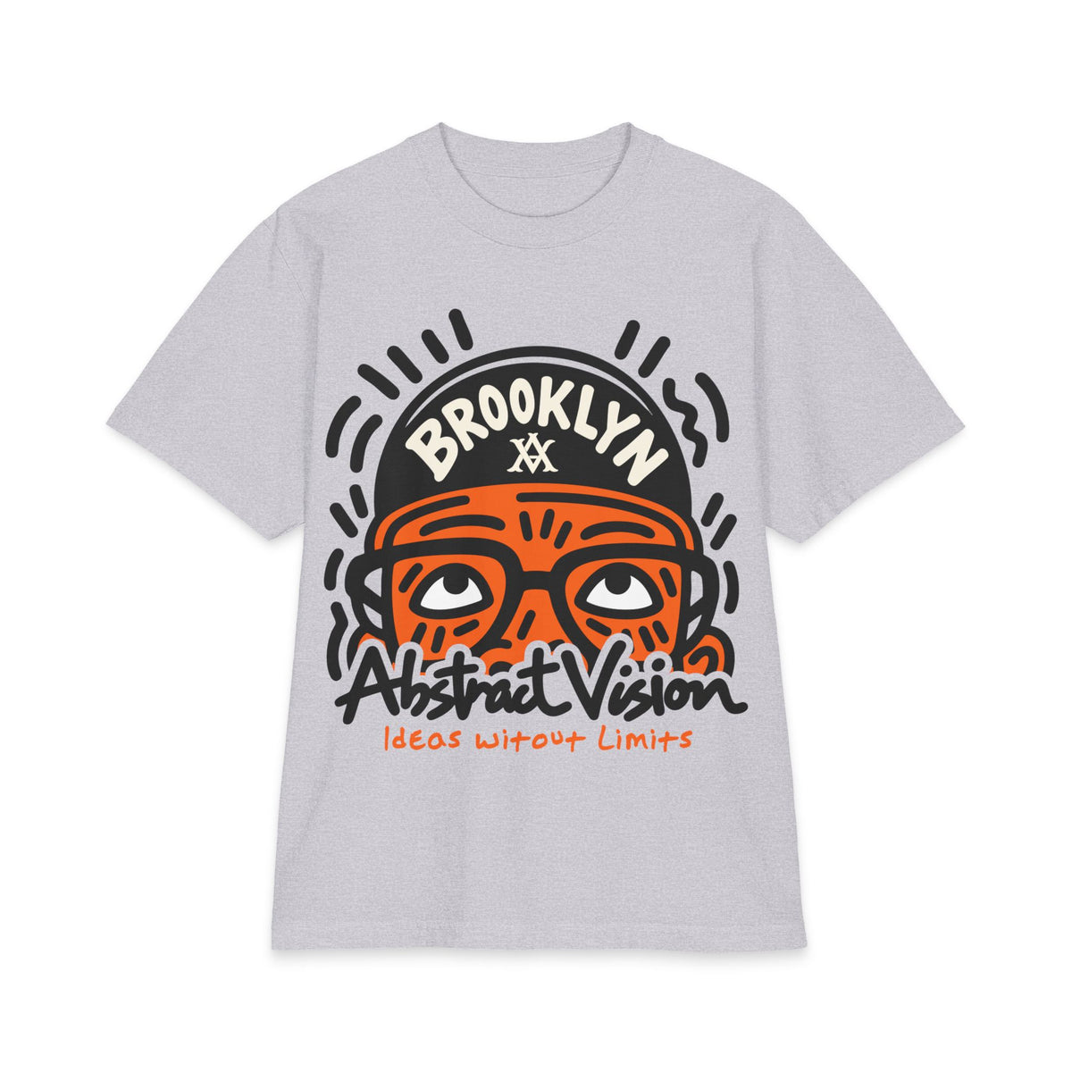 Spike Brooklyn Abstract Vision Graphic T-Shirt