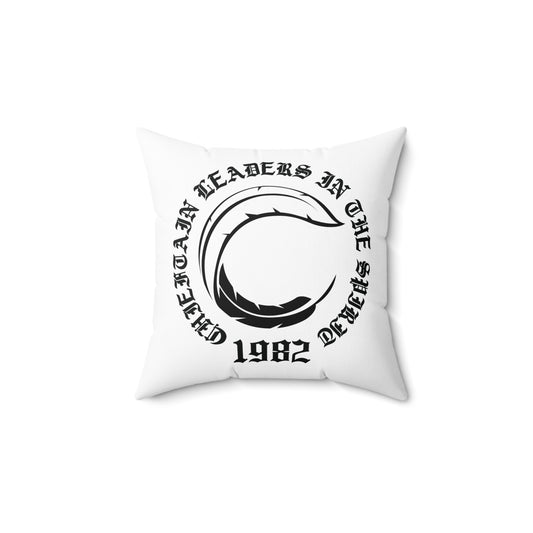 Chieftain logo Polyester Square Pillow